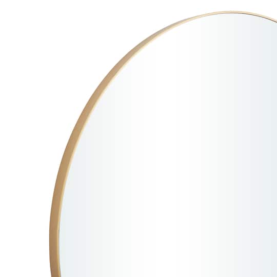 Gold Contemporary Wall Mirror